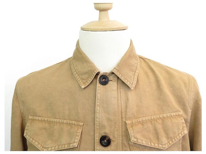 BELSTAFF WEYMOUTH-JACKE 71050513 48 M CAMEL JACKET DENIM-CANVAS-JACKE - Ansicht 2