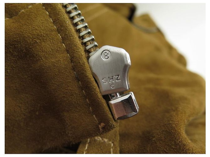 NEU SCHOTT LC WEST JACKE JACKE T48 M WILDLEDER GOLD CAMEL NEUE WILDLEDERJACKE - Ansicht 15