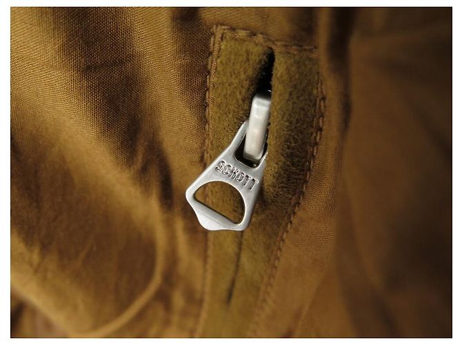 NEU SCHOTT LC WEST JACKE JACKE T48 M WILDLEDER GOLD CAMEL NEUE WILDLEDERJACKE - Ansicht 8