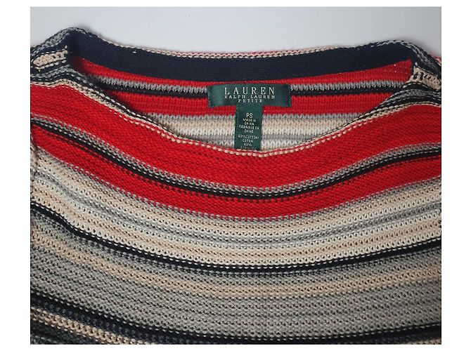 Ralph Lauren Pullover Baumwolle Acryl Mehrfarbig Größe S Mehrfarben - Ansicht 4