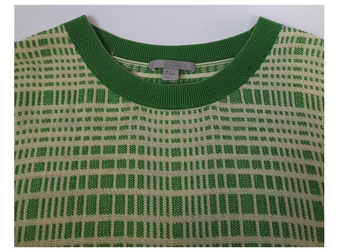 Pull Cos manches courtes vert - vue 4