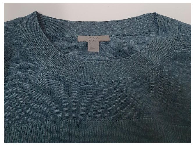 Jersey largo azul COS - vista 4