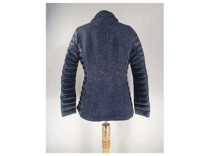 Jott Blazer Jacke Schwarz Grau Wolle - view 4