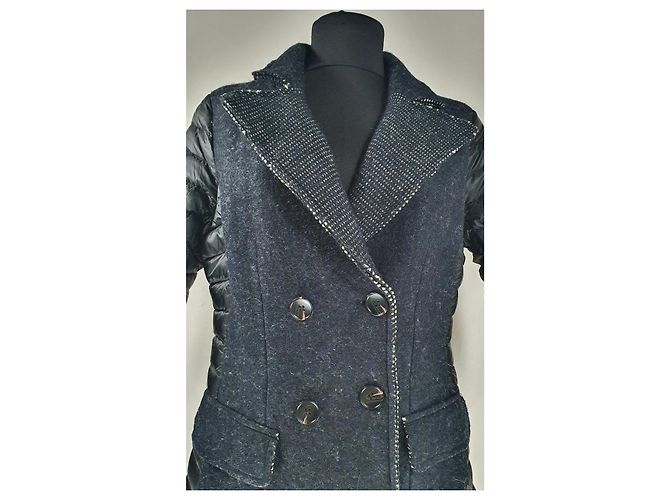 Jott Blazer Jacke Schwarz Grau Wolle - view 5