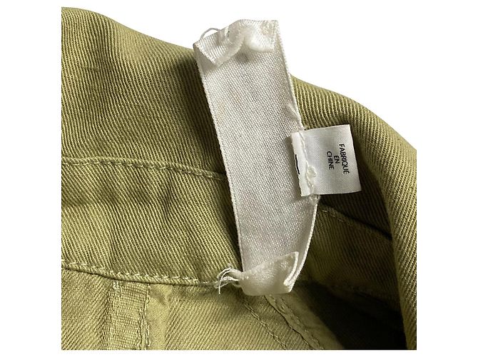 Robert Rodriguez Trenchcoat mit gefütterter Brust und Bindegürtel aus brauner Baumwolle - Ansicht 4