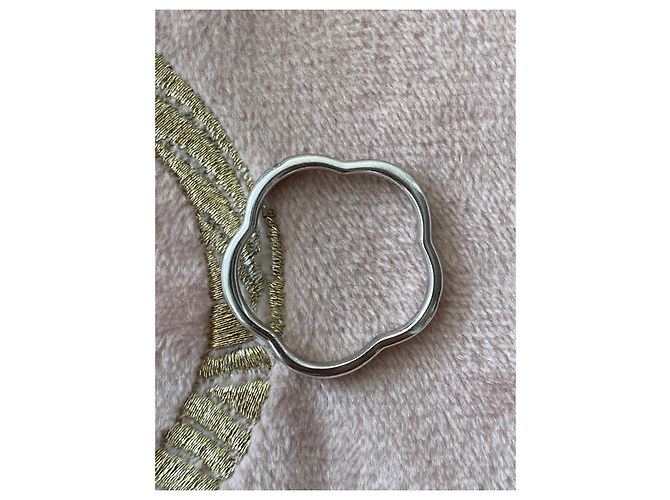 Chanel Anillo de camelia Plata - vista 2