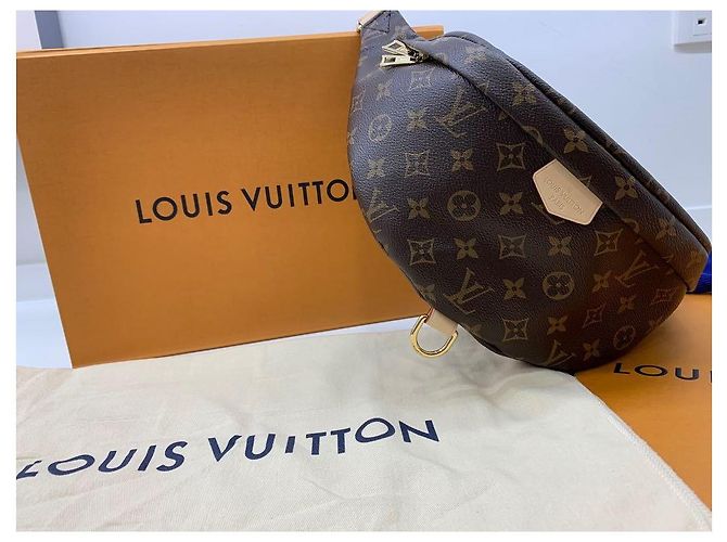 Bumbag Louis Vuitton Canvas-Monogramm-Gürteltasche Braun - Ansicht 2