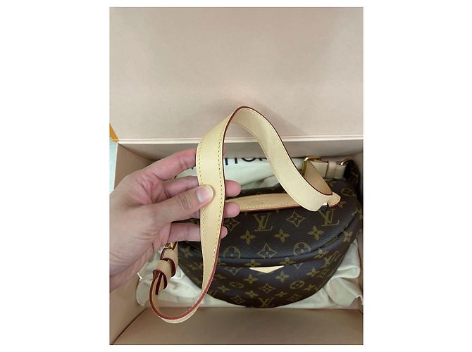 Bumbag Louis Vuitton Canvas-Monogramm-Gürteltasche Braun - Ansicht 5