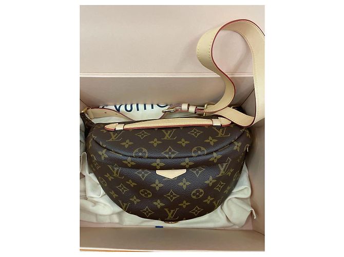 Bumbag Louis Vuitton Canvas-Monogramm-Gürteltasche Braun - Ansicht 6