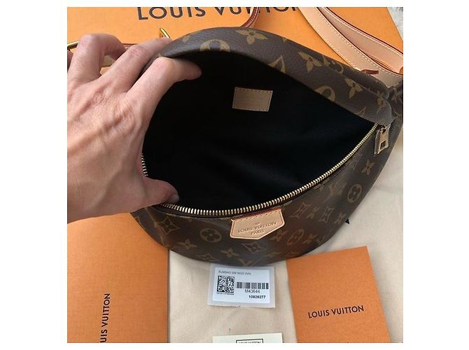 Bumbag Louis Vuitton Canvas-Monogramm-Gürteltasche Braun - Ansicht 9