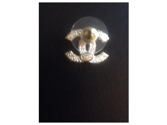 PERLEN-CHANEL-CC-OHRRINGE Gold hardware - Ansicht 3