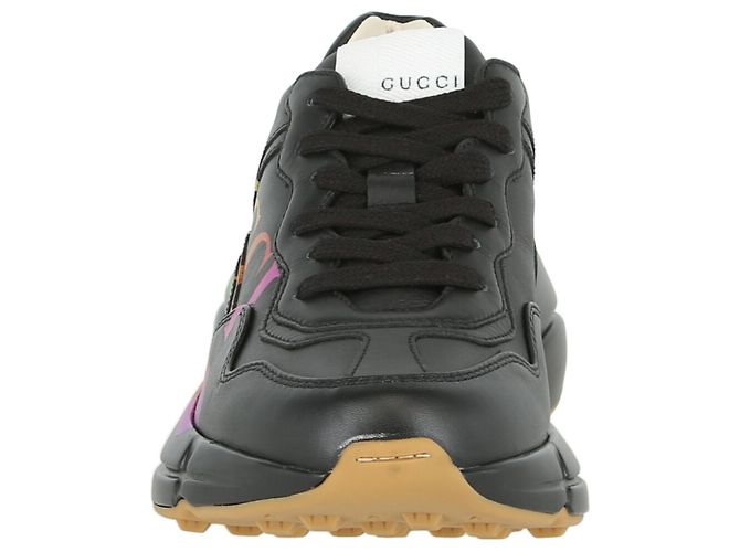 Gucci Sneaker Rhyton à logo arc-en-ciel - vue 4