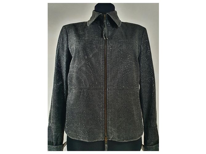 Autre Marque Sand Bkazer Jacke Grau - Ansicht 2