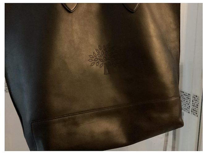 Mulberry cabas Fleur de Mûrier. Noir - vue 3