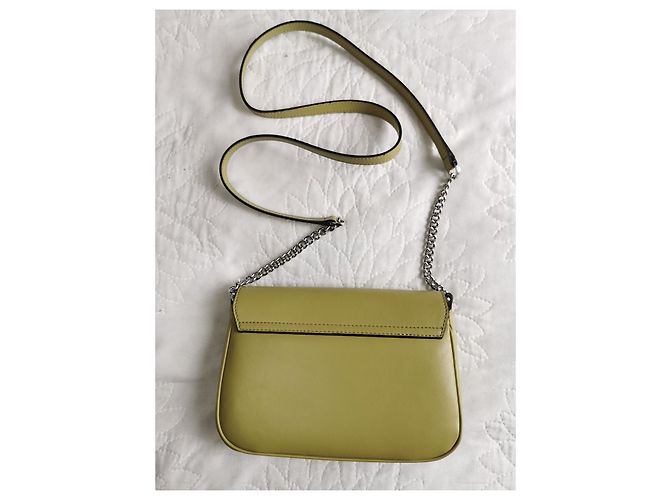Lancel Handtasche aus Leder Pistaziengrün Olivgrün - Ansicht 10