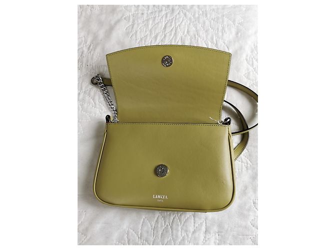 Lancel Handtasche aus Leder Pistaziengrün Olivgrün - Ansicht 14