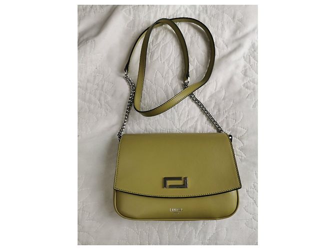 Lancel Handtasche aus Leder Pistaziengrün Olivgrün - Ansicht 16