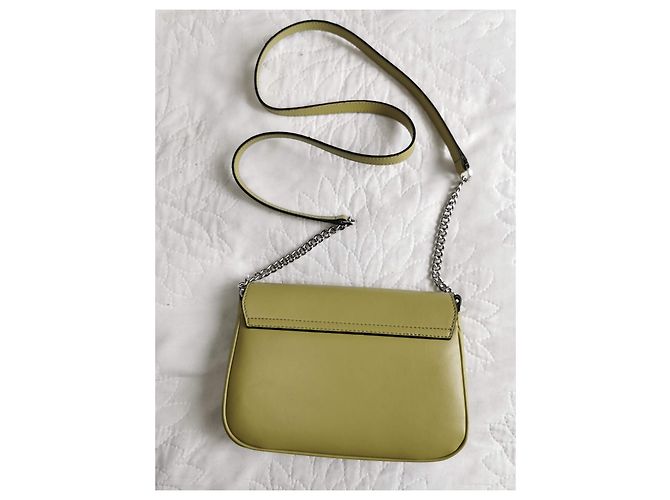Lancel Handtasche aus Leder Pistaziengrün Olivgrün - Ansicht 2
