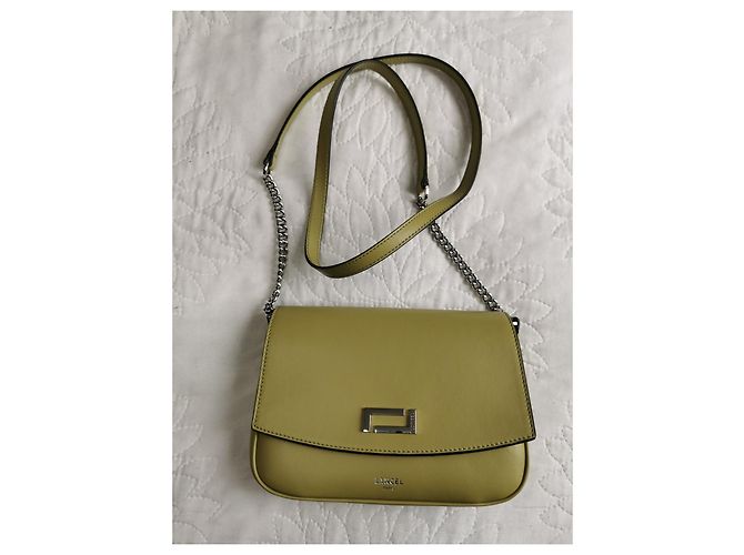 Lancel Handtasche aus Leder Pistaziengrün Olivgrün - Ansicht 7