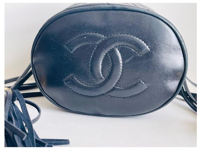 Borsa a secchiello Chanel Gabrielle Bucket Nero - vista 5