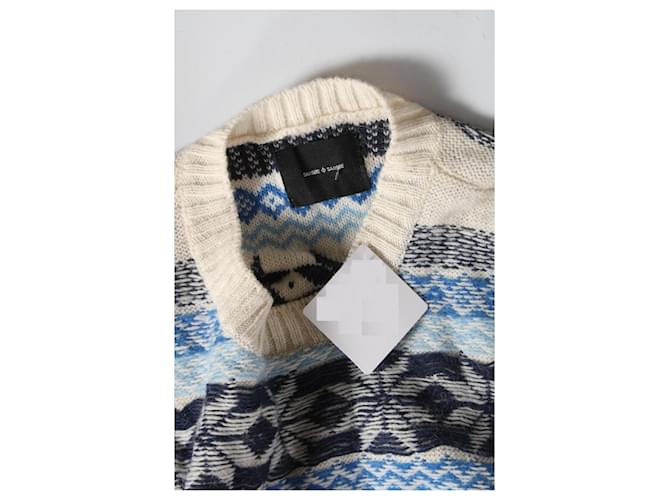 Pull Samsoe & Samsoe Laine Mohair Multicolore - vue 3