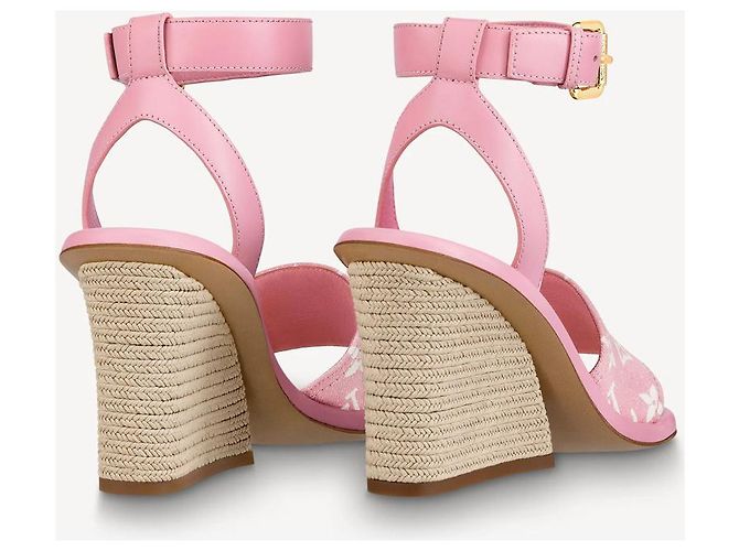 Louis Vuitton Sandali con zeppa LV Maia - vista 3
