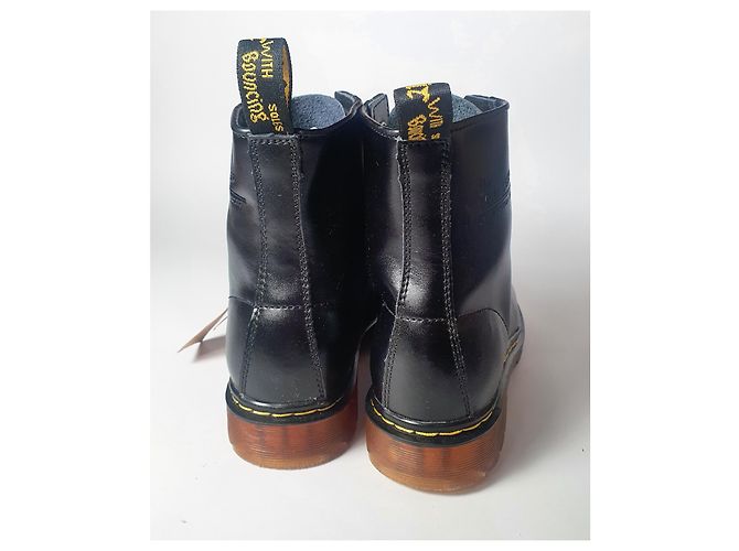 Botas Dr. Martens de cuero negro Talla 37 - vista 3