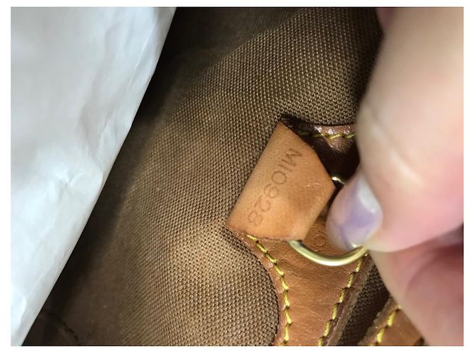 Ellipse Borsa Louis Vuitton Monogram Ellisse MM Bronzo - vista 7