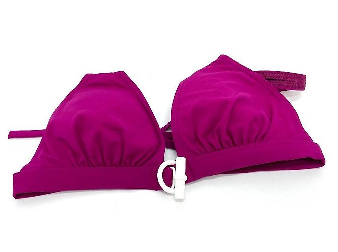 Hermès [Gebraucht] Hermes BAIN Bademode Bikinitops Lila - Ansicht 2