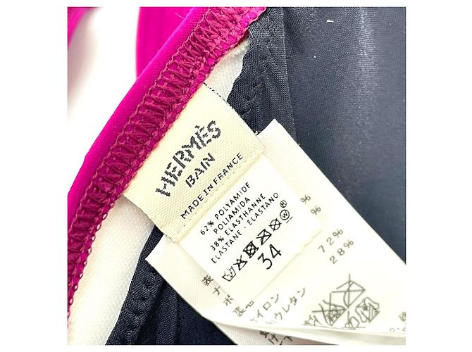 Hermès [Gebraucht] Hermes BAIN Bademode Bikinitops Lila - Ansicht 6