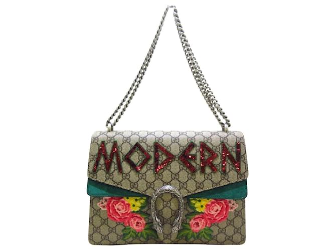 gucci dionysus beige suede