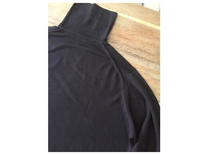 John Smedley brauner Rollkragenpullover T. L - XL Dunkelbraun - Ansicht 3
