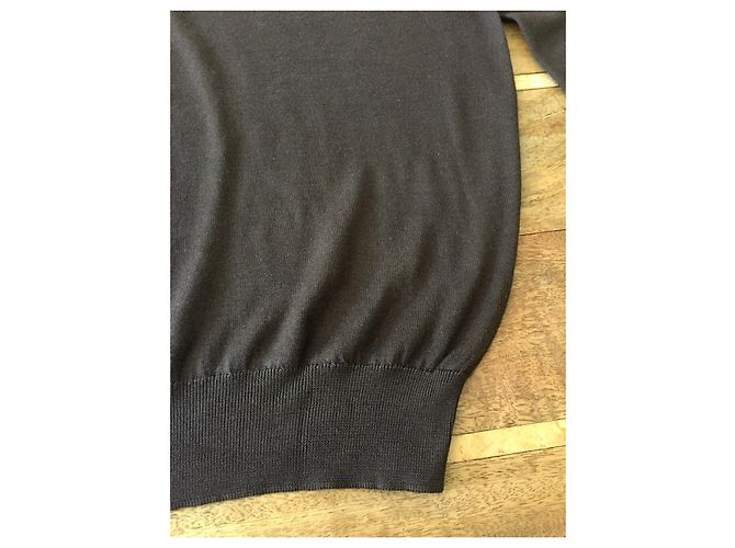 John Smedley brauner Rollkragenpullover T. L - XL Dunkelbraun - Ansicht 4