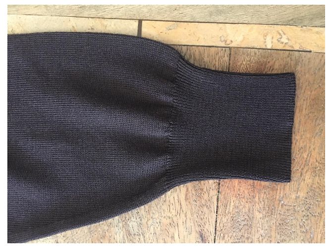 John Smedley brauner Rollkragenpullover T. L - XL Dunkelbraun - Ansicht 5
