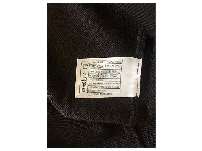 John Smedley brauner Rollkragenpullover T. L - XL Dunkelbraun - Ansicht 6