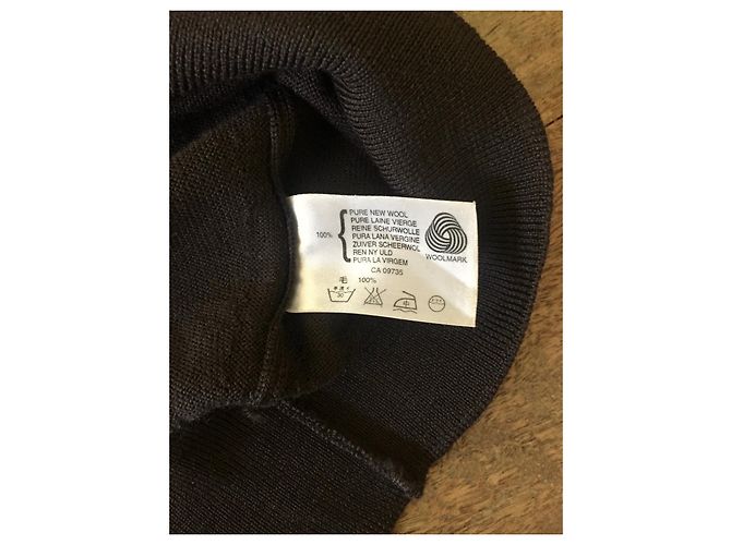 John Smedley brauner Rollkragenpullover T. L - XL Dunkelbraun - Ansicht 7