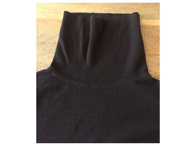 John Smedley brauner Rollkragenpullover T. L - XL Dunkelbraun - Ansicht 8