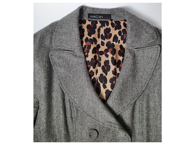 Marc Cain Blazer Grau Wolle und Kaschmir - Ansicht 5