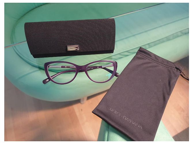 Dolce & Gabbana Sunglasses Grey Purple Plastic - view 2