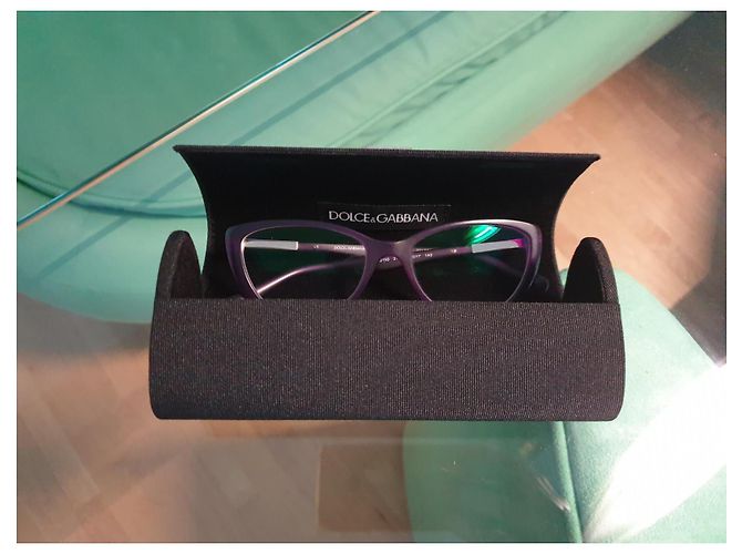 Dolce & Gabbana Sunglasses Grey Purple Plastic - view 3