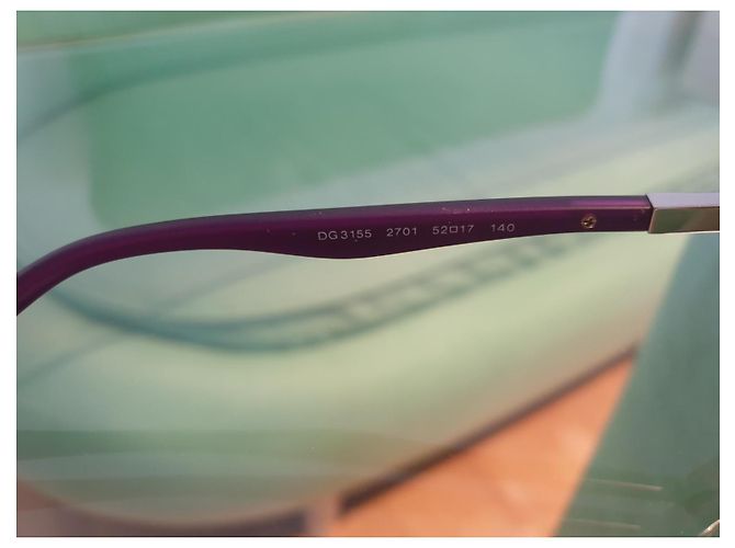 Dolce & Gabbana Sunglasses Grey Purple Plastic - view 6
