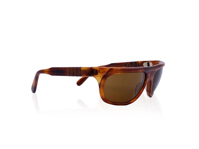 Persol Occhiali da Sole Ratti Meflecto Vintage Marrone Menta mod. 69600/56 Beige - vista 2