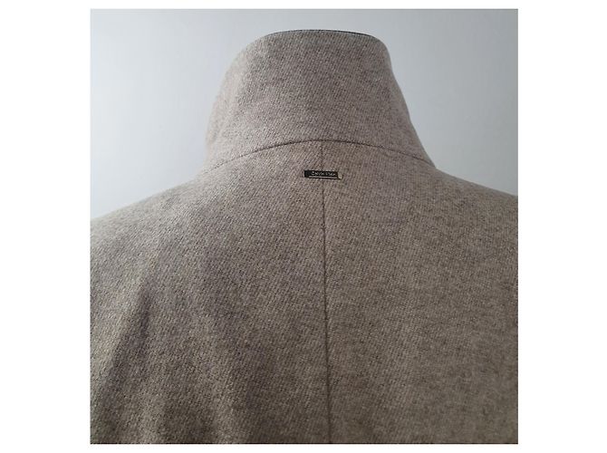 Abrigo de lana Calvin Klein beige - vista 5