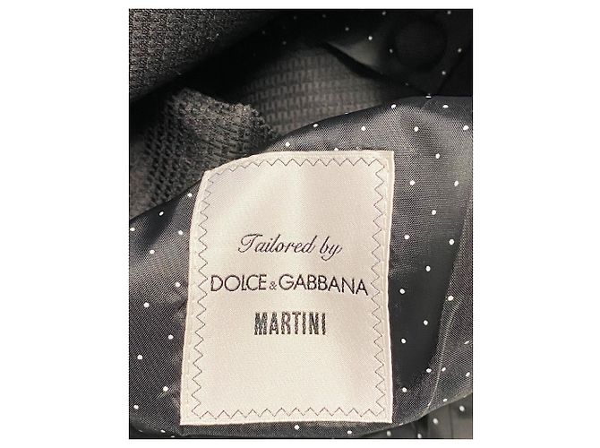 Dolce & Gabbana Maßgeschneiderte Martini-Abendjacke aus schwarzer Wolle - Ansicht 10