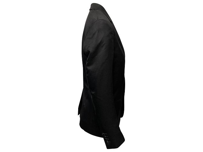 Dolce & Gabbana Maßgeschneiderte Martini-Abendjacke aus schwarzer Wolle - Ansicht 2