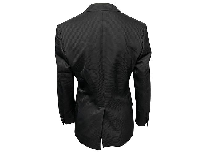 Dolce & Gabbana Maßgeschneiderte Martini-Abendjacke aus schwarzer Wolle - Ansicht 3