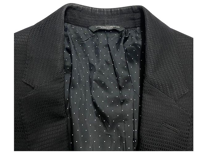 Dolce & Gabbana Maßgeschneiderte Martini-Abendjacke aus schwarzer Wolle - Ansicht 6