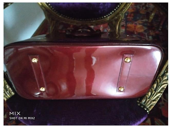 Louis Vuitton Borsa ALMA GM Bordò - vista 8