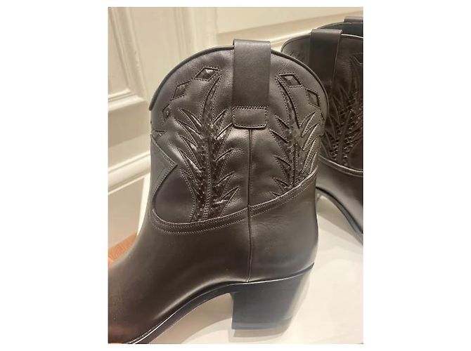 Céline Westliche Camargue über Stiefeletten Schwarz - Ansicht 2