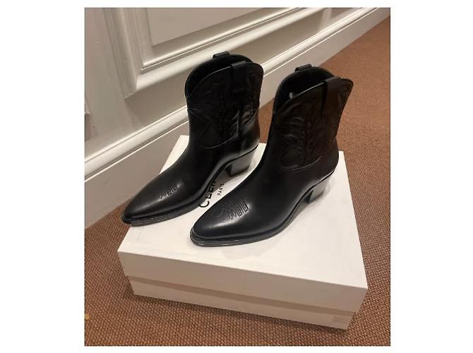 Céline Westliche Camargue über Stiefeletten Schwarz - Ansicht 3